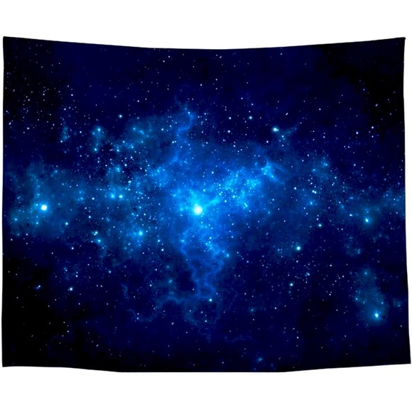 Galaxy Space Stars Colorful Night Sky Bedroom/Bedspread/Cover Artsy Tapestry
